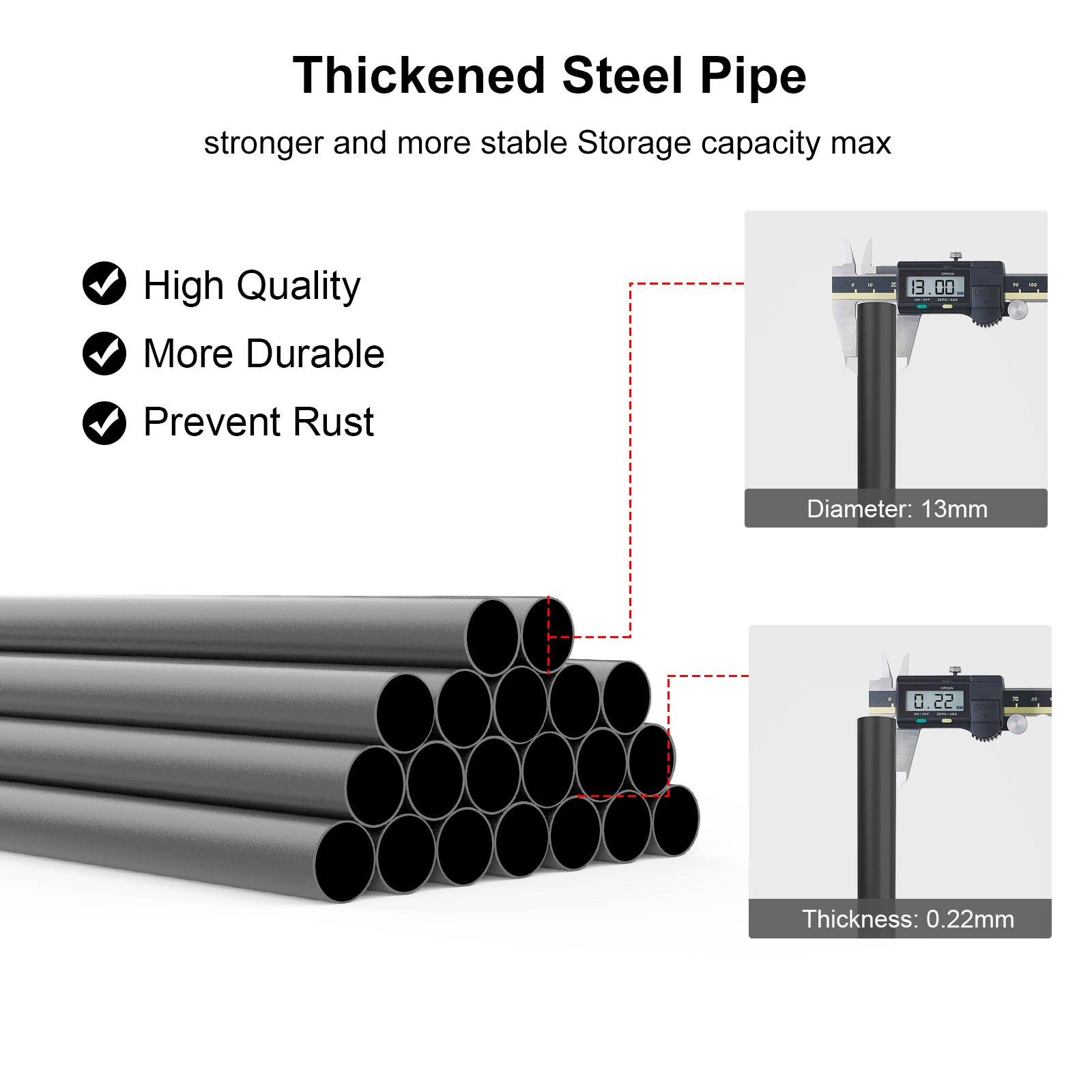 LOEFME Canvas Wardrobe 172 * 130 * 45cm, Wardrobes for Bedroom, New Base Design Fabric Bedroom Wardrobes with 2 Hanging Rails and 18 Side Bags, Fabric Closet, Cheap Folding Wardrobe