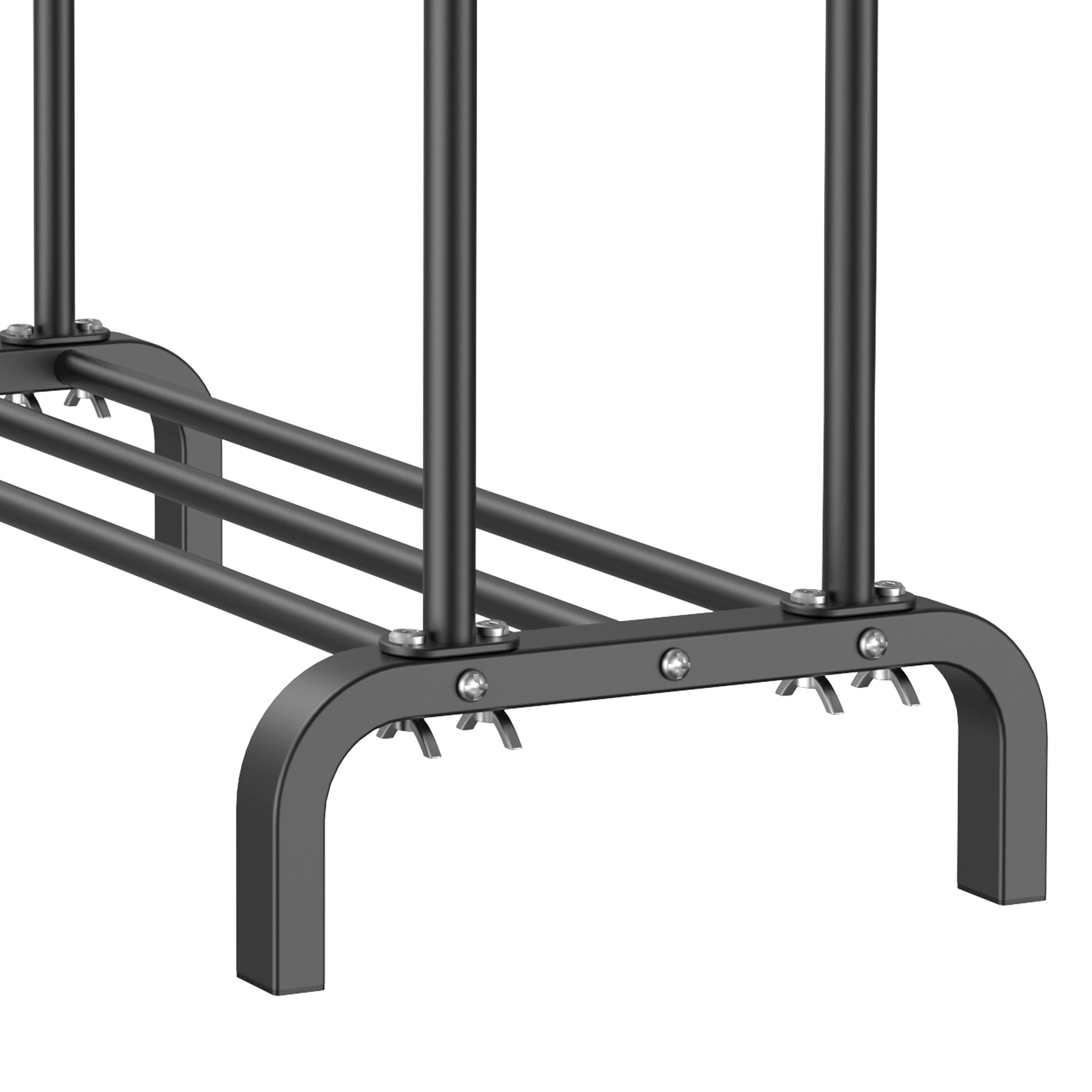 LOEFME Clothes Rail, 110 * 55 * 150cm Clothes Rack, Multifunctional Clothes Rails for Bedroom, Metal Clothes Hanging Rail, Minimalist Design Clothing Rail, Clothes Racks for Hanging Clothes