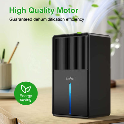 Loefme B631 Dehumidifier 850 ML/Day 7 Colors Light Drying Mode Defrost Function Sleep Mode Quiet Home Bedroom 3L Air Dehumidifier