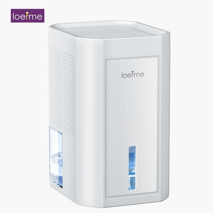 Loefme 1L Portable Silent Dehumidifier 350ML/day Air Dehumidifier Dryer With LED Light Area 5-20m2 For Home Bedroom Living Room